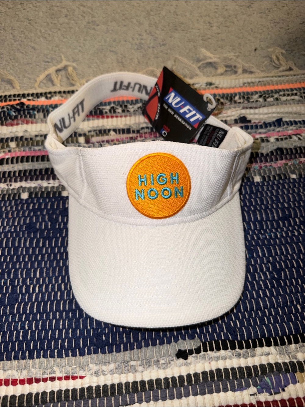 High Noon White Visor
